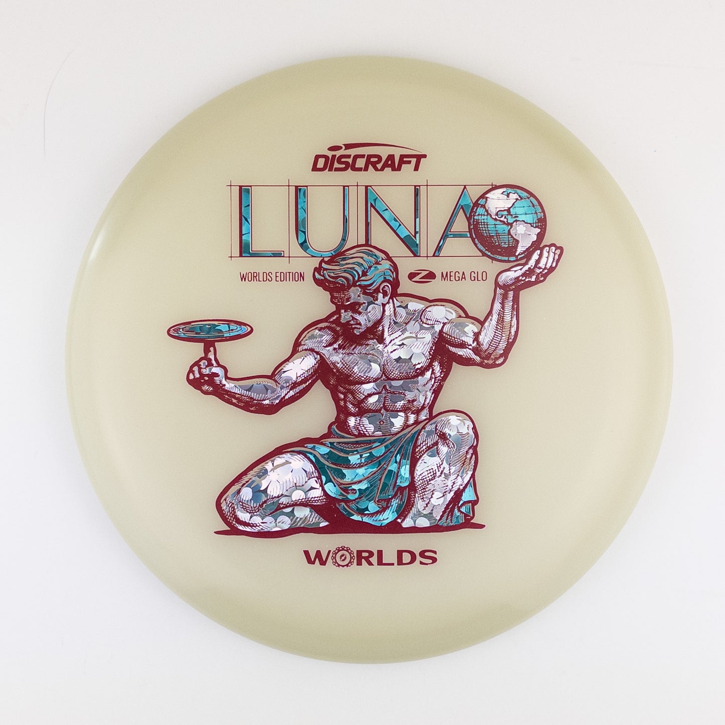 Discraft MegaGlow Luna - "Spirit of Detroit" 2026 Worlds Edition