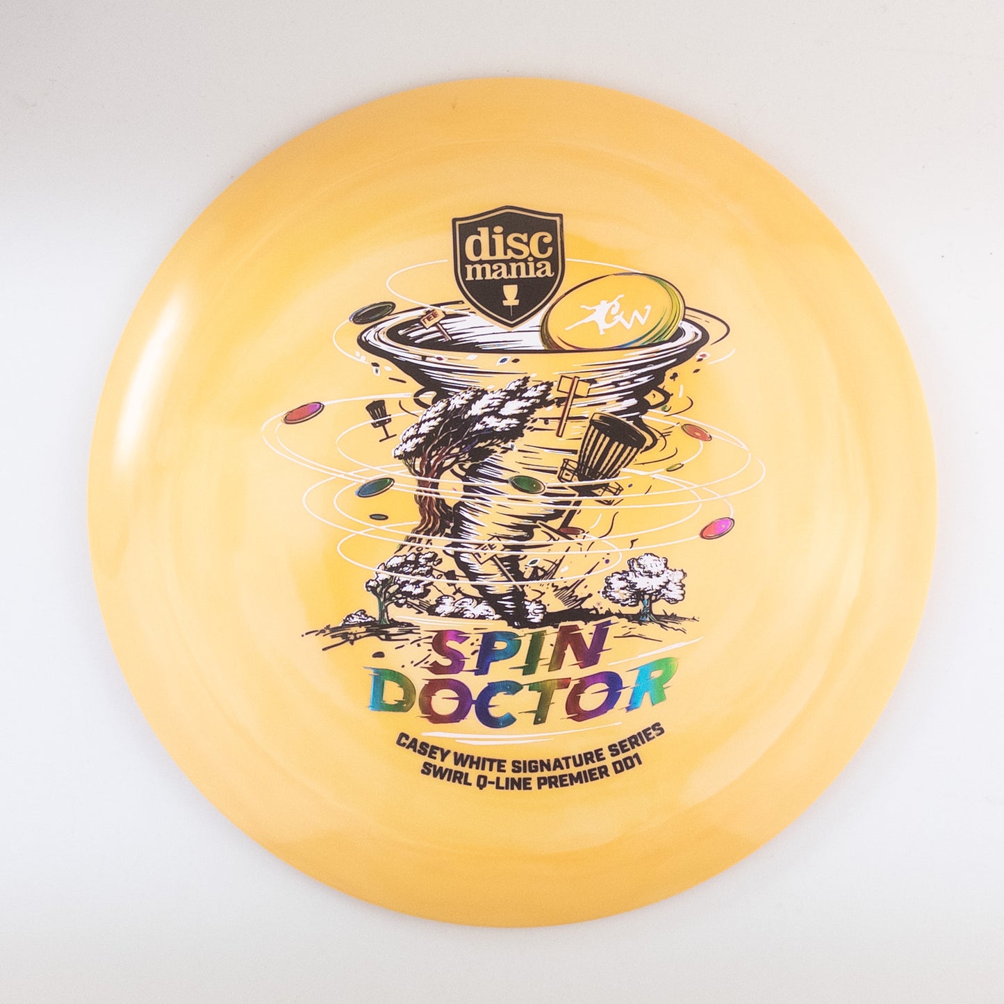 Discmania Swirl Premier Q-Line DD1 Spin Doctor - Casey White 2026 Signature Series