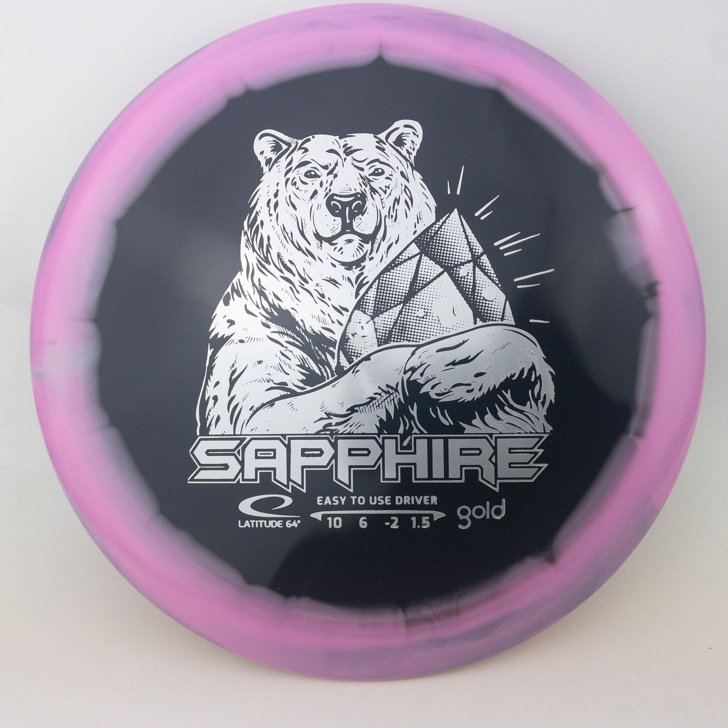 Latitude 64 Gold Orbit Sapphire - Inverted Stamp