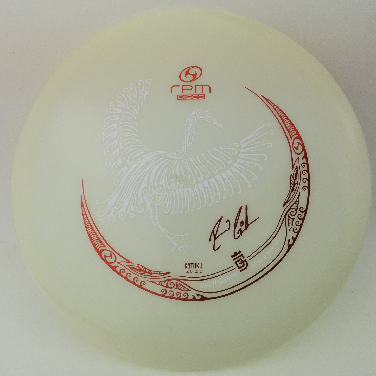 RPM Atomic Glow Kotuku - Drew Gibson Signature White Heron
