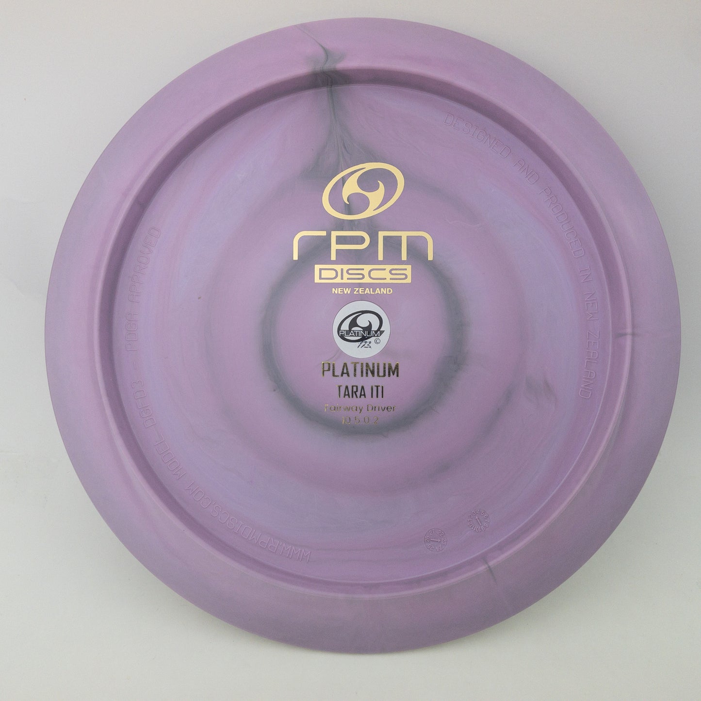 RPM Platinum Tara Iti Bottom Stamp
