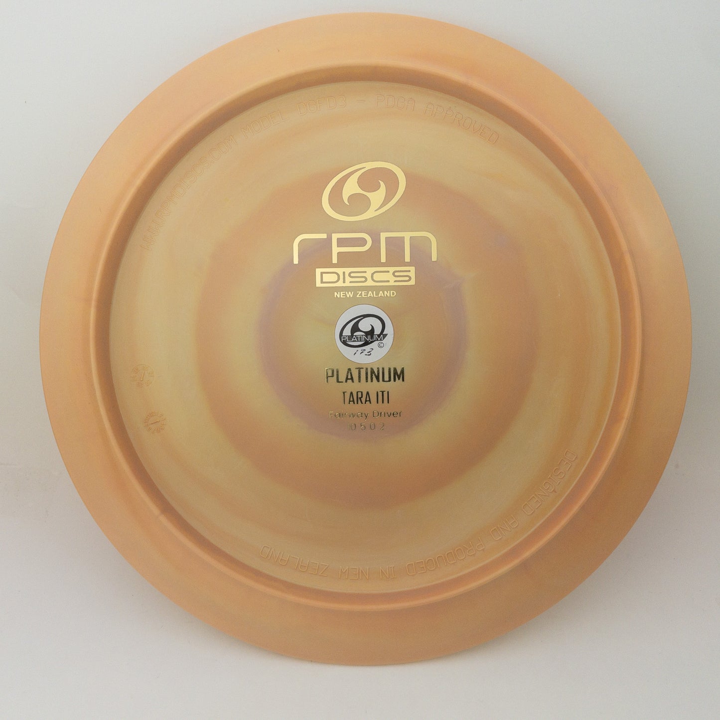 RPM Platinum Tara Iti Bottom Stamp