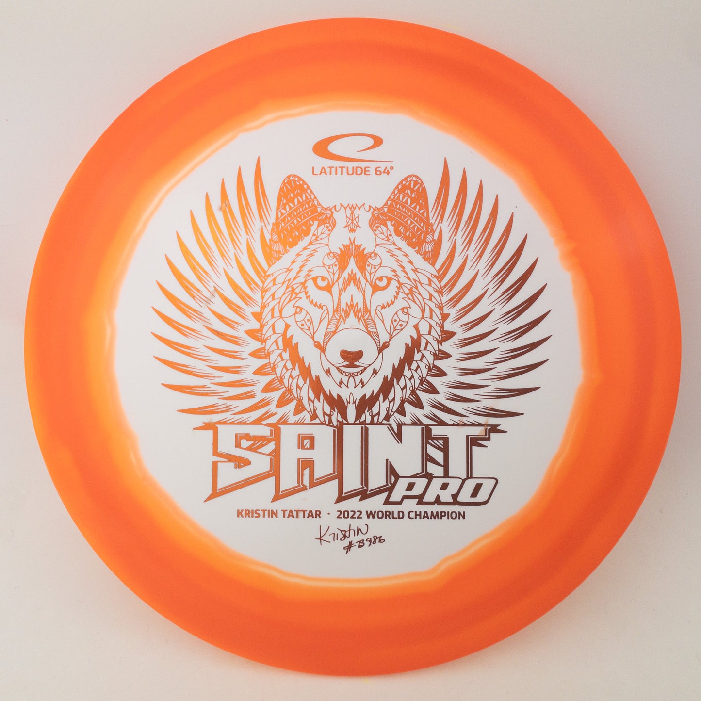Latitude 64 Gold Orbit Saint Pro - Kristin Tattar World Champion