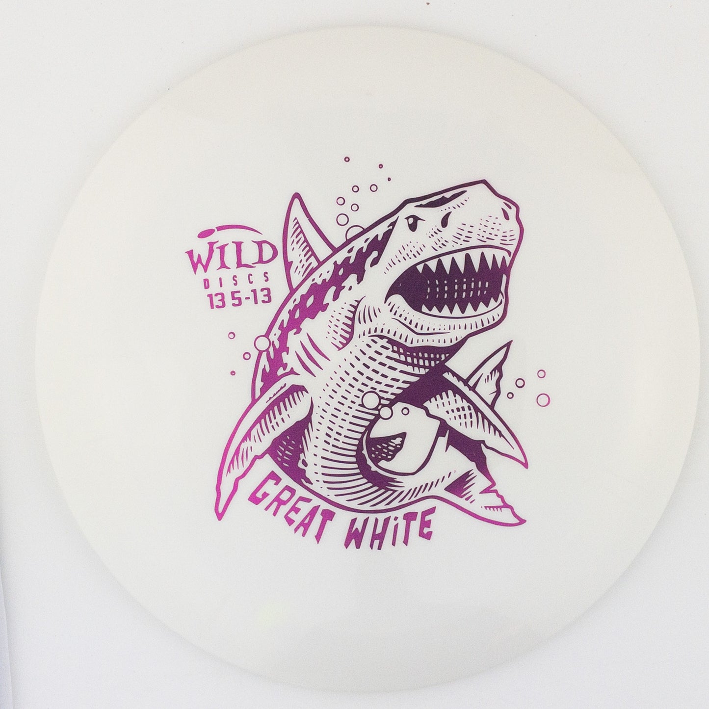 Wild Discs Lava Great White