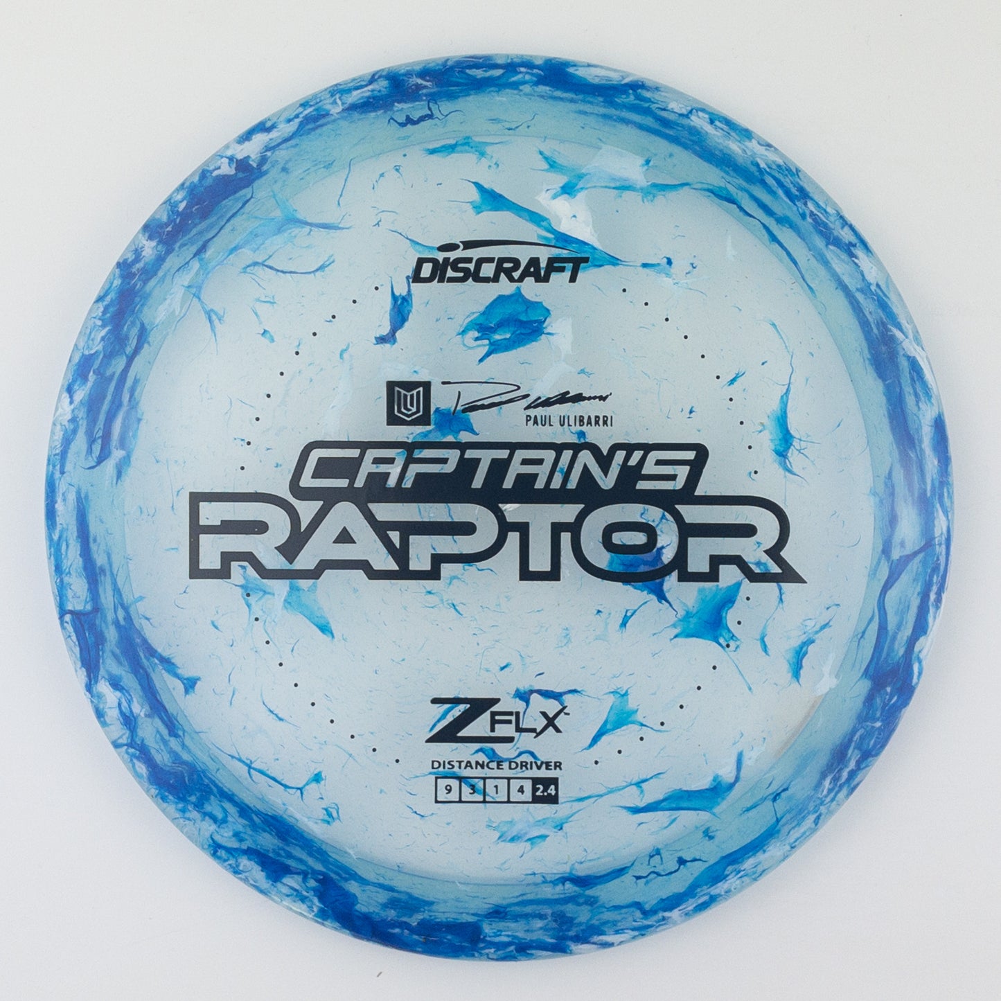 Discraft Jawbreaker Z-Flx Captain's Raptor - Paul Ulibarri Signature