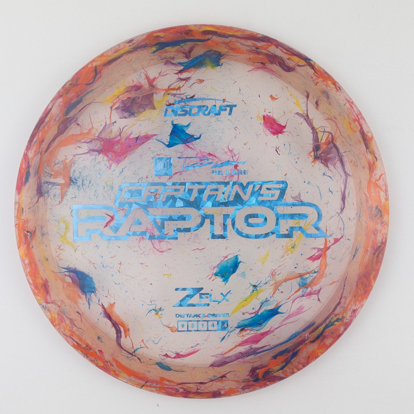 Discraft Jawbreaker Z-Flx Captain's Raptor - Paul Ulibarri Signature