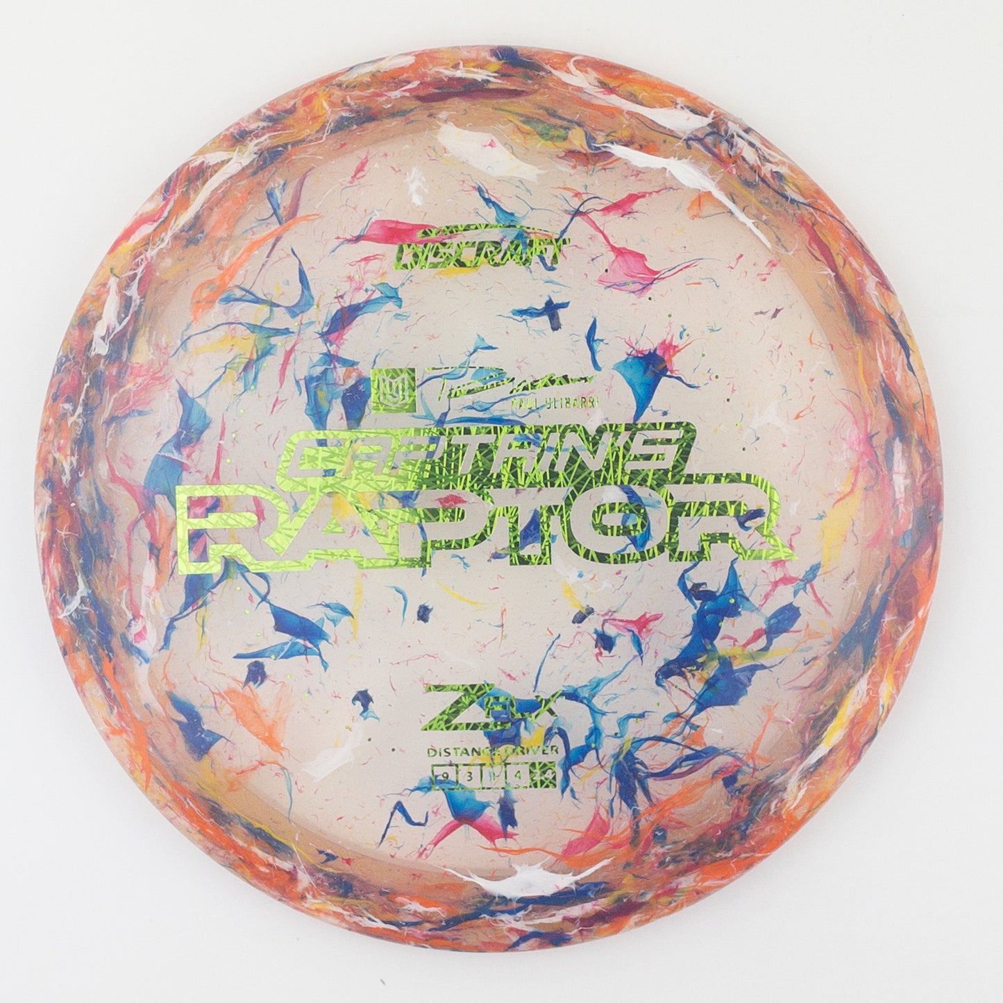 Discraft Jawbreaker Z-Flx Captain's Raptor - Paul Ulibarri Signature