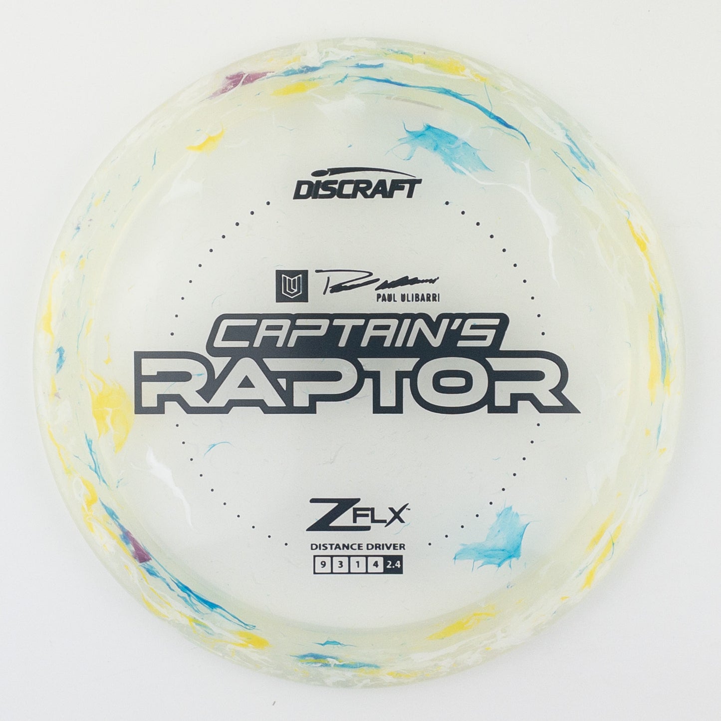 Discraft Jawbreaker Z-Flx Captain's Raptor - Paul Ulibarri Signature