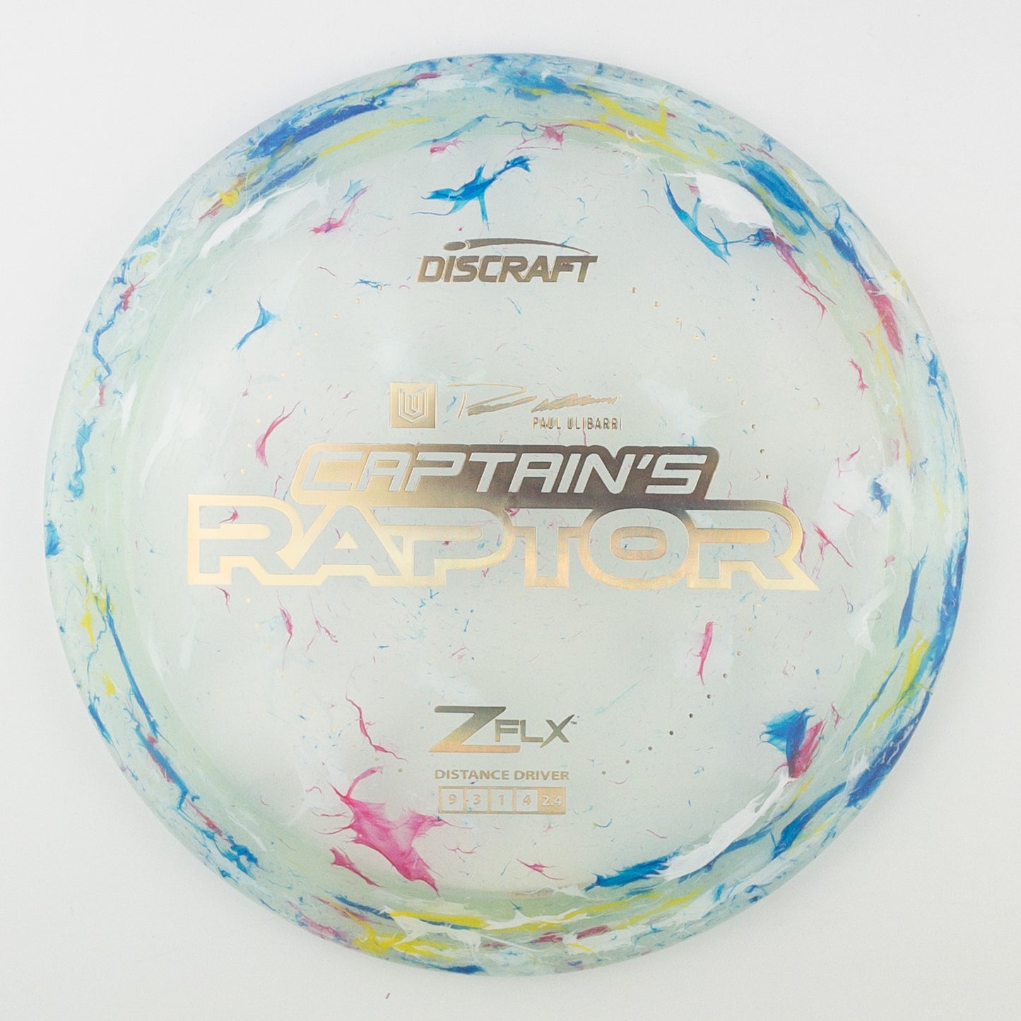 Discraft Jawbreaker Z-Flx Captain's Raptor - Paul Ulibarri Signature