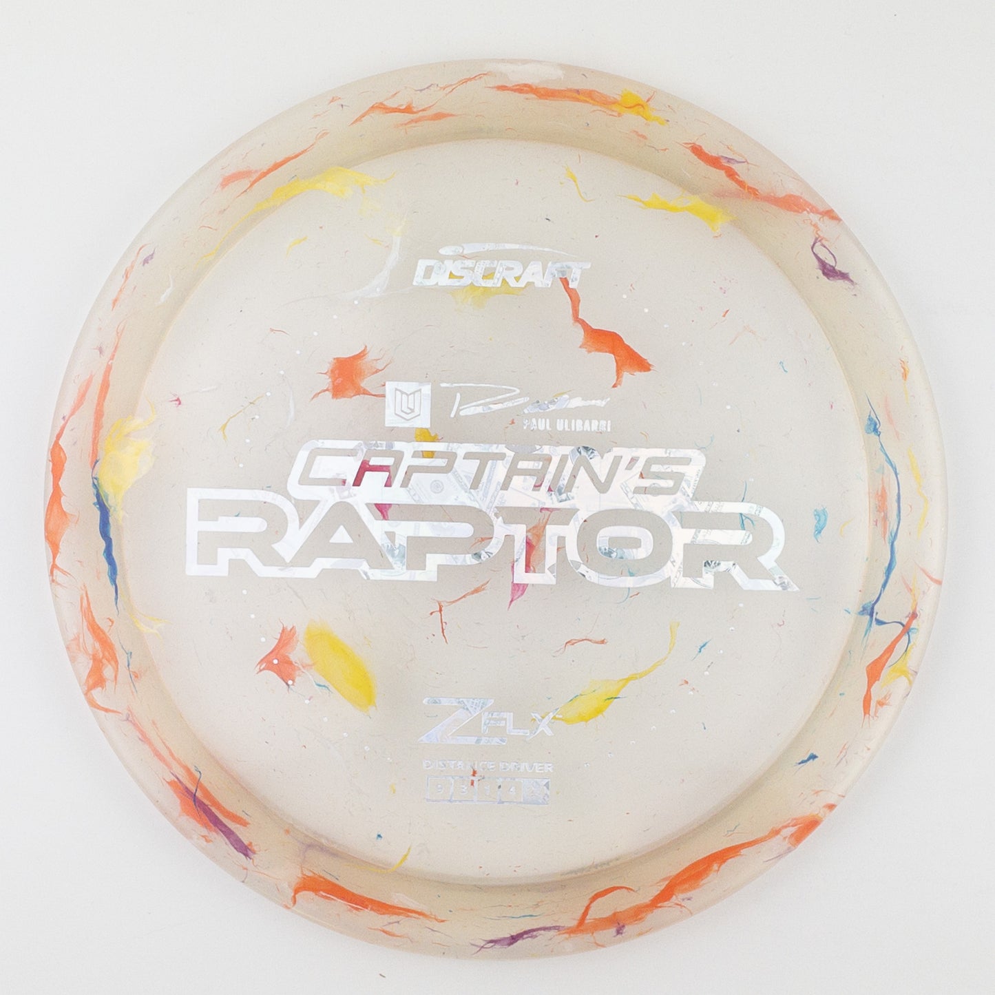 Discraft Jawbreaker Z-Flx Captain's Raptor - Paul Ulibarri Signature