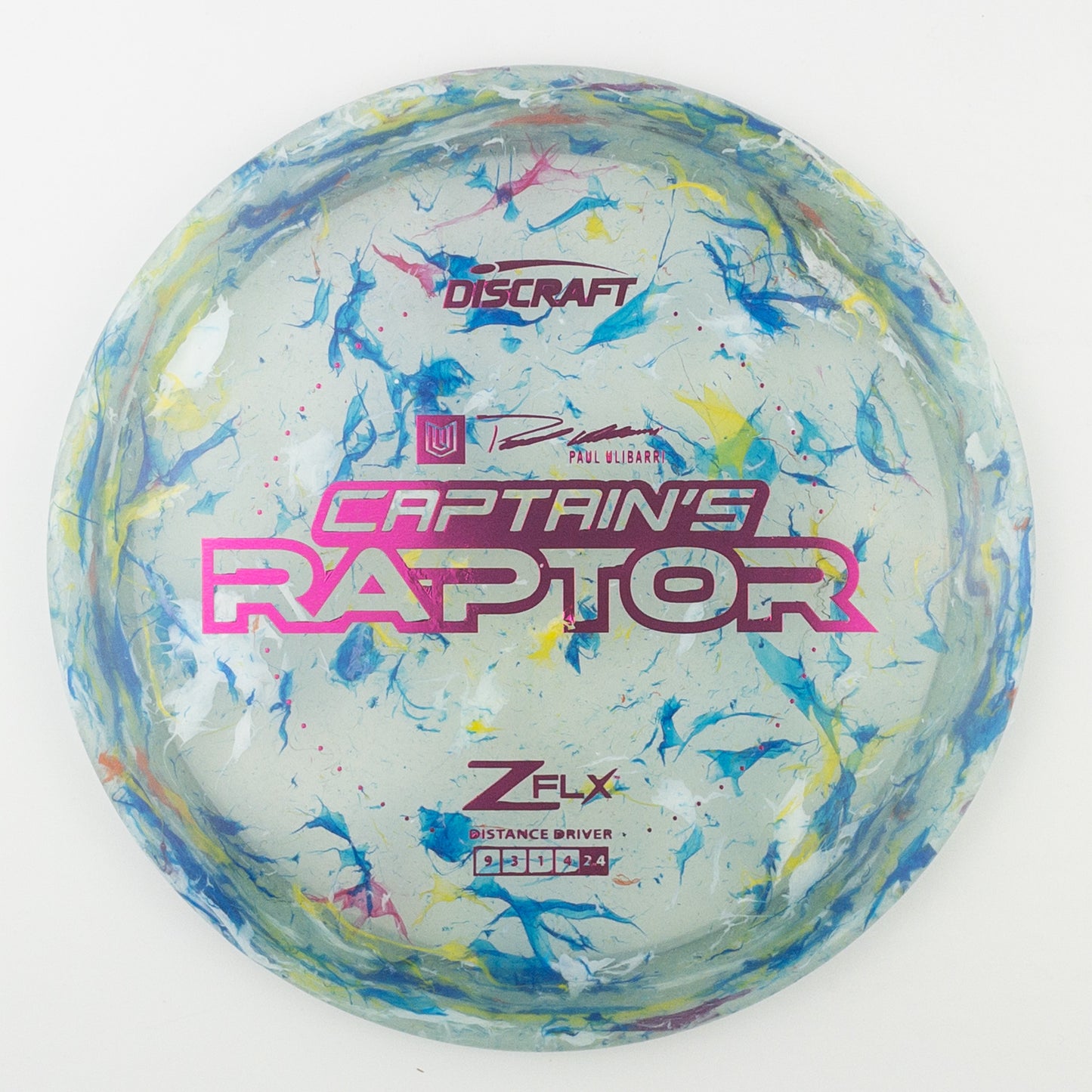 Discraft Jawbreaker Z-Flx Captain's Raptor - Paul Ulibarri Signature
