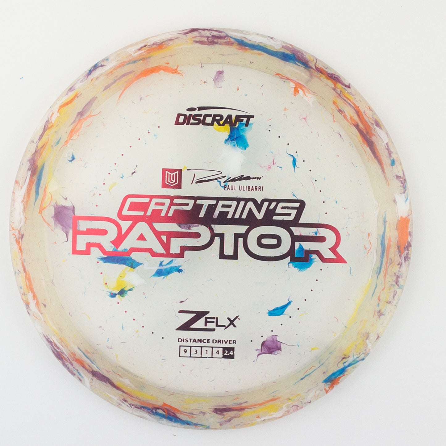 Discraft Jawbreaker Z-Flx Captain's Raptor - Paul Ulibarri Signature