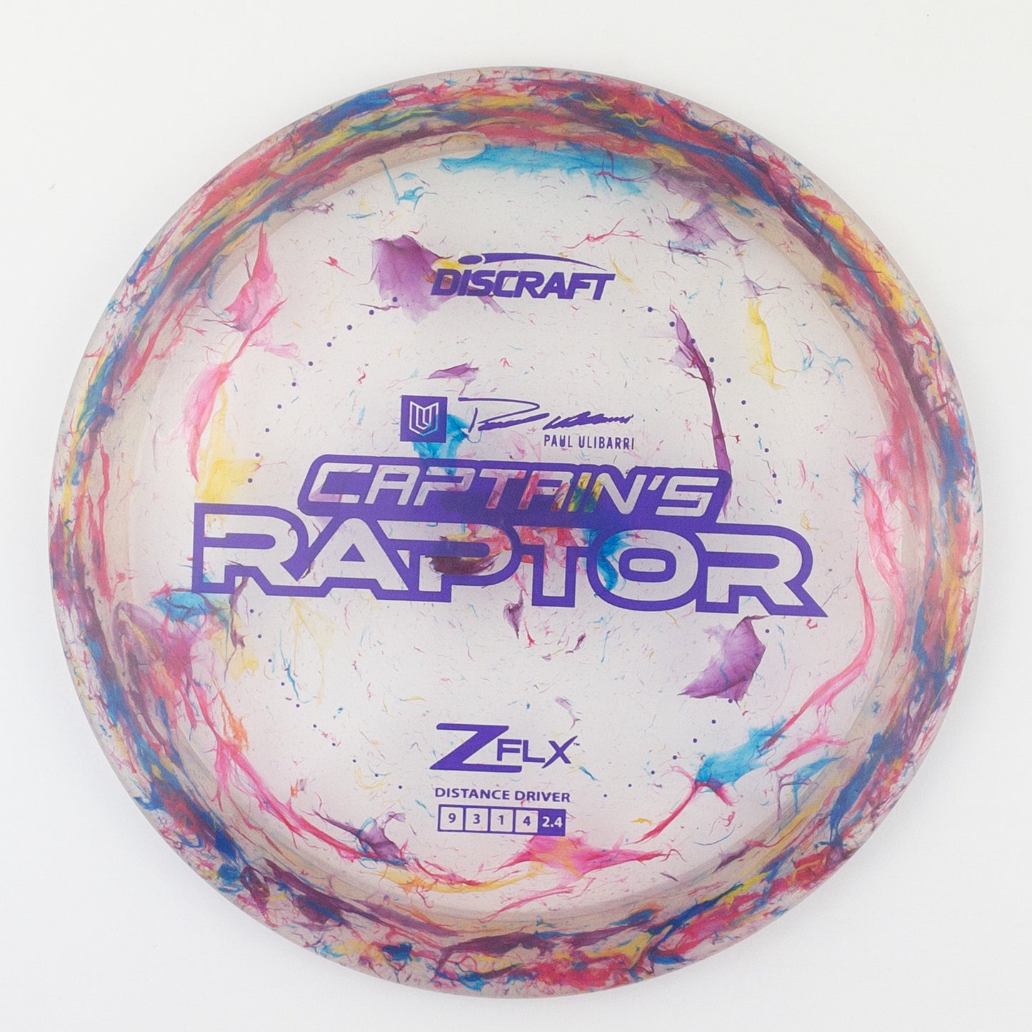 Discraft Jawbreaker Z-Flx Captain's Raptor - Paul Ulibarri Signature