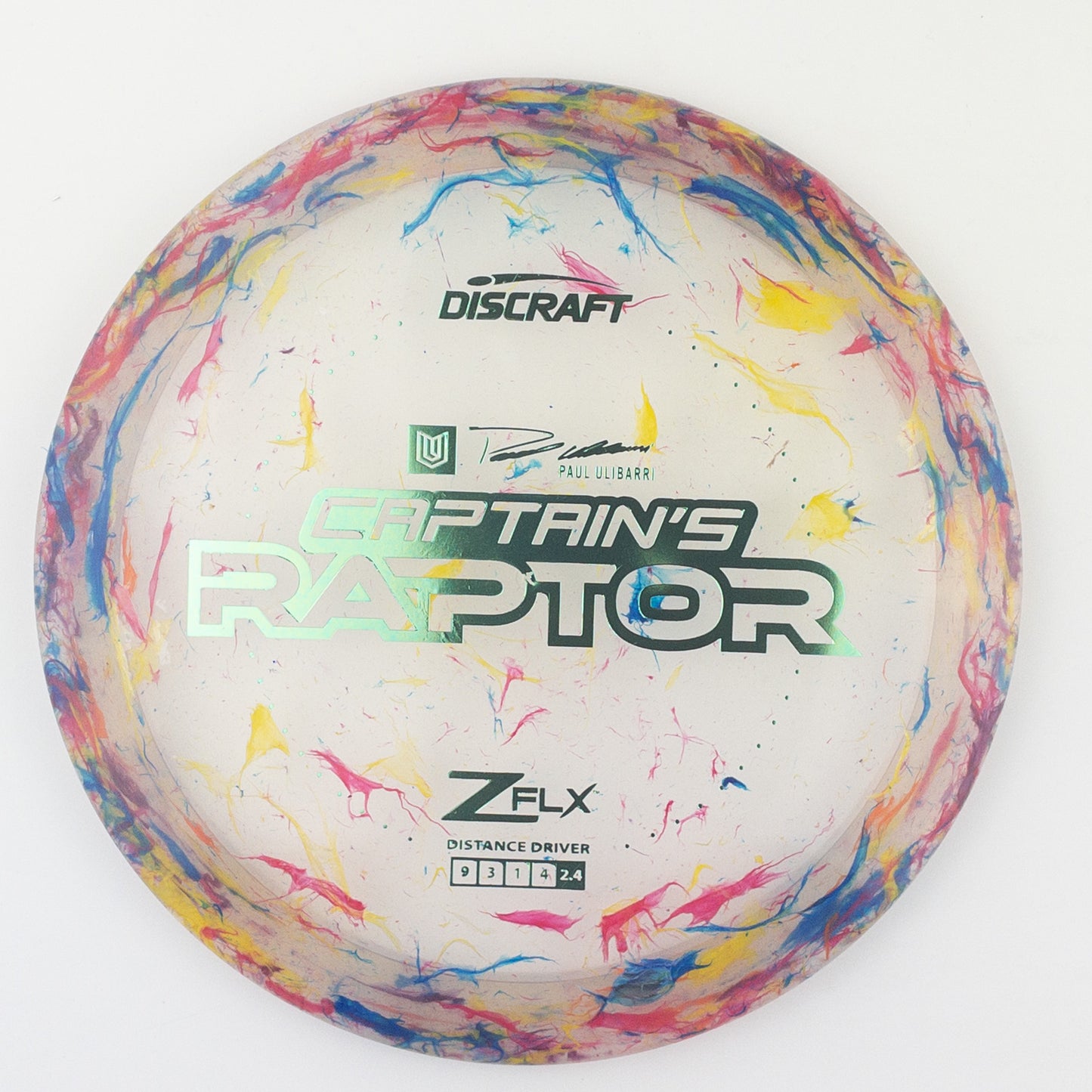 Discraft Jawbreaker Z-Flx Captain's Raptor - Paul Ulibarri Signature