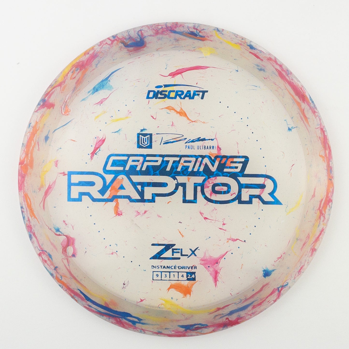 Discraft Jawbreaker Z-Flx Captain's Raptor - Paul Ulibarri Signature