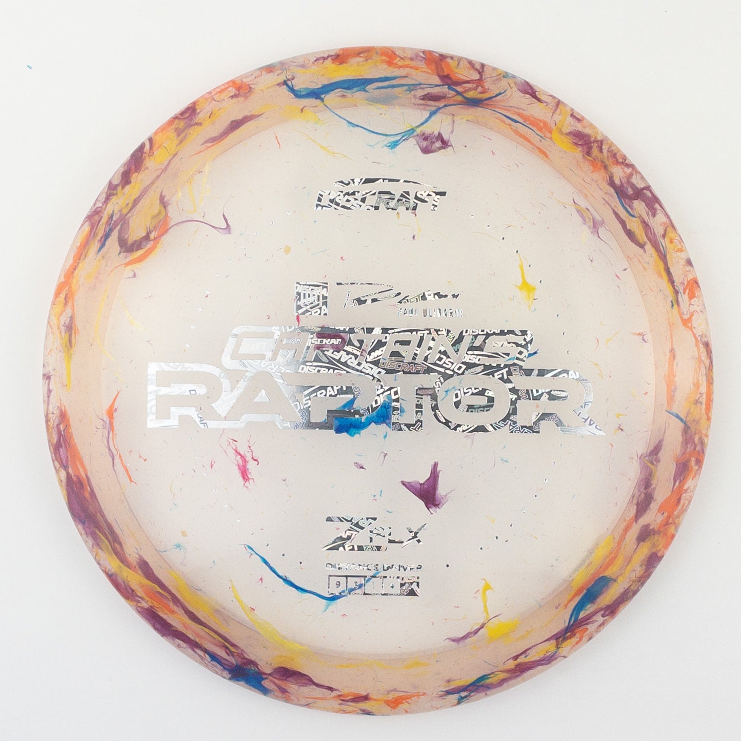 Discraft Jawbreaker Z-Flx Captain's Raptor - Paul Ulibarri Signature