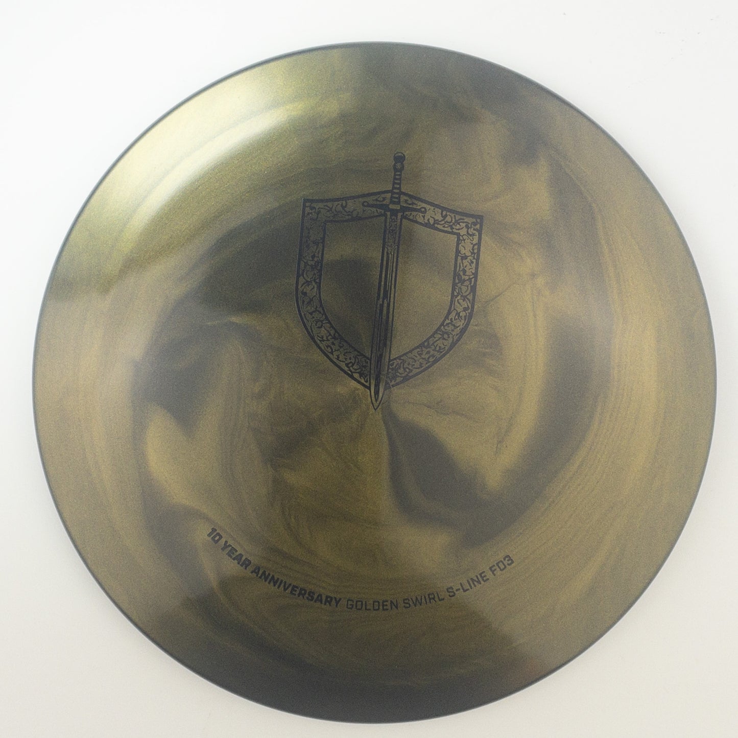 Discmania Golden Swirl FD3 - 10 Year Anniversary