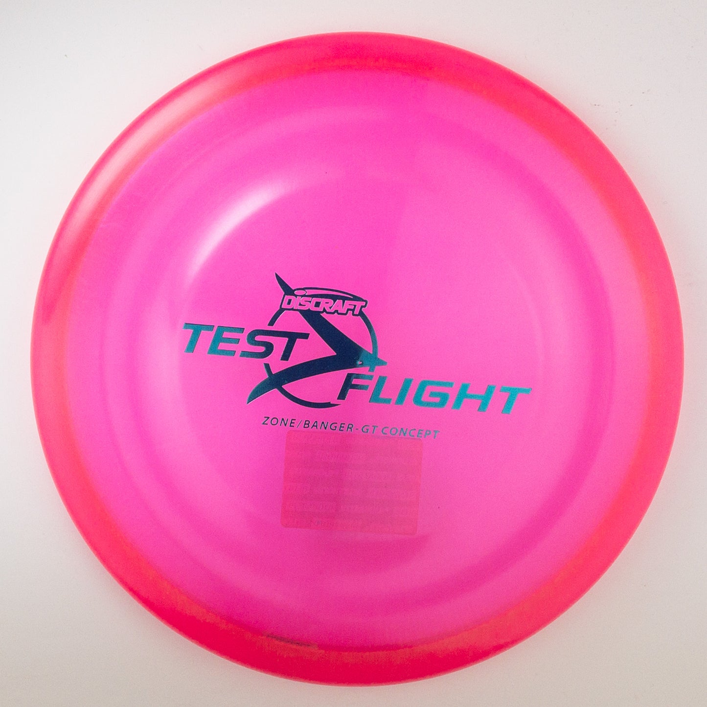 Discraft Test Flight Zone GT Banger Concept