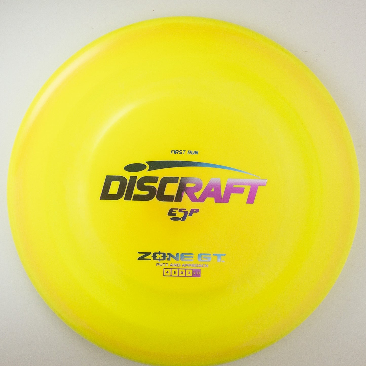 Discraft First Run ESP Zone GT