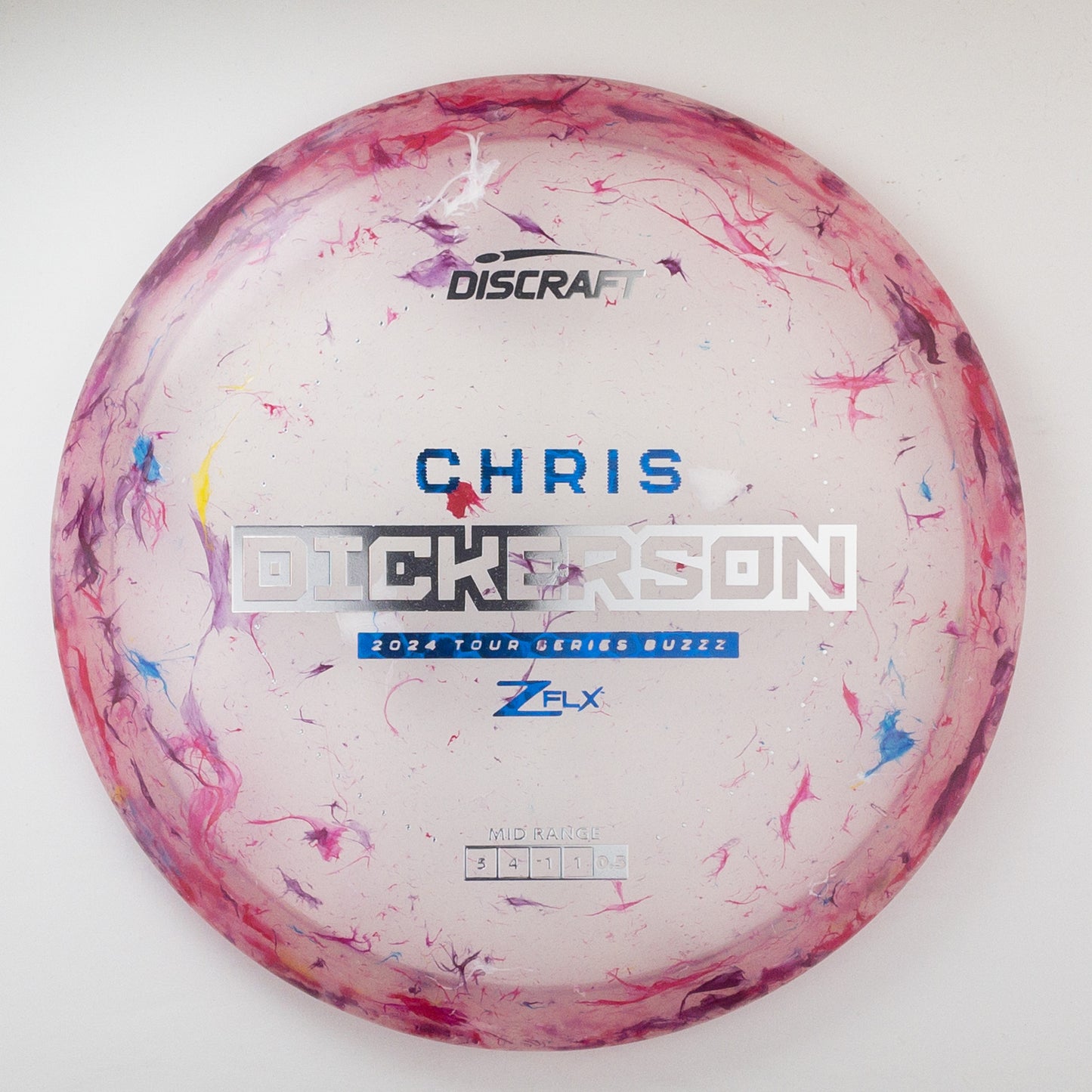 Discraft Jawbreaker Z FLX Buzzz - Chris Dickerson 2024 Tour Series