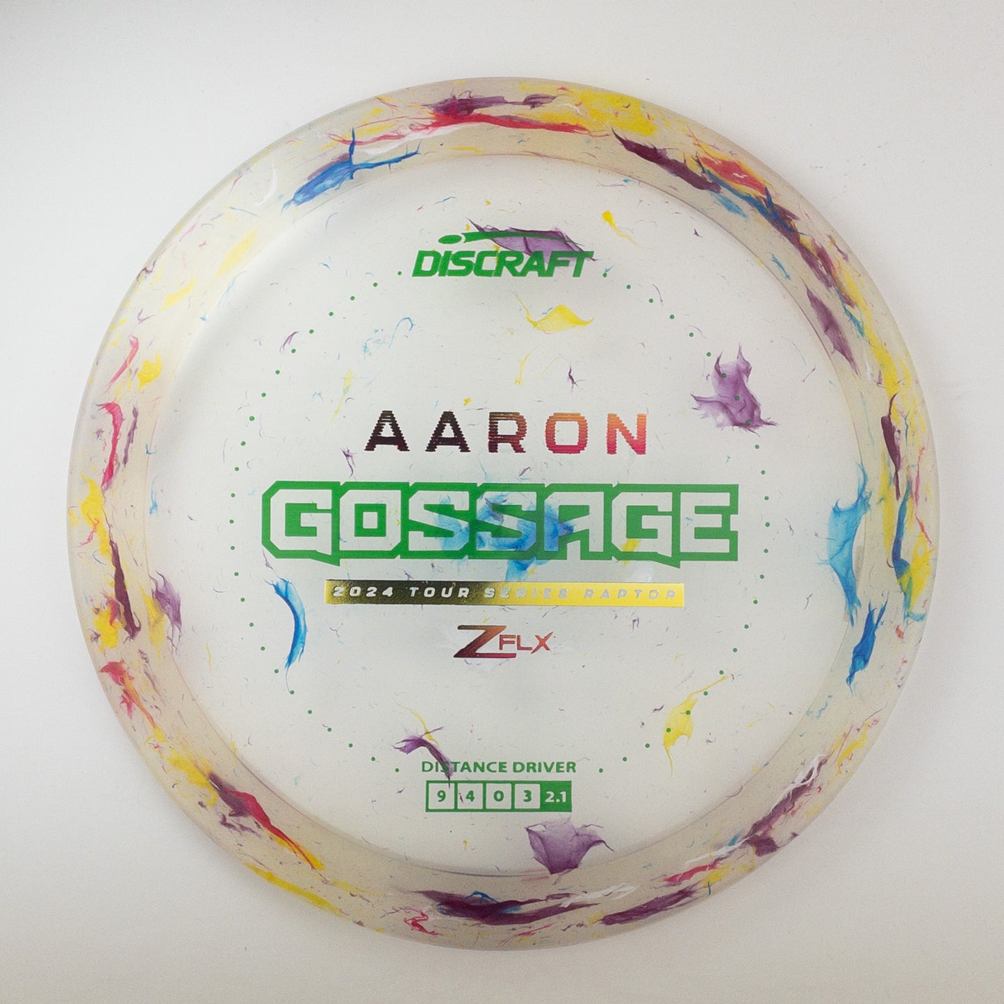 Discraft Jawbreaker Z FLX Raptor - Aaron Gossage 2024 Tour Series