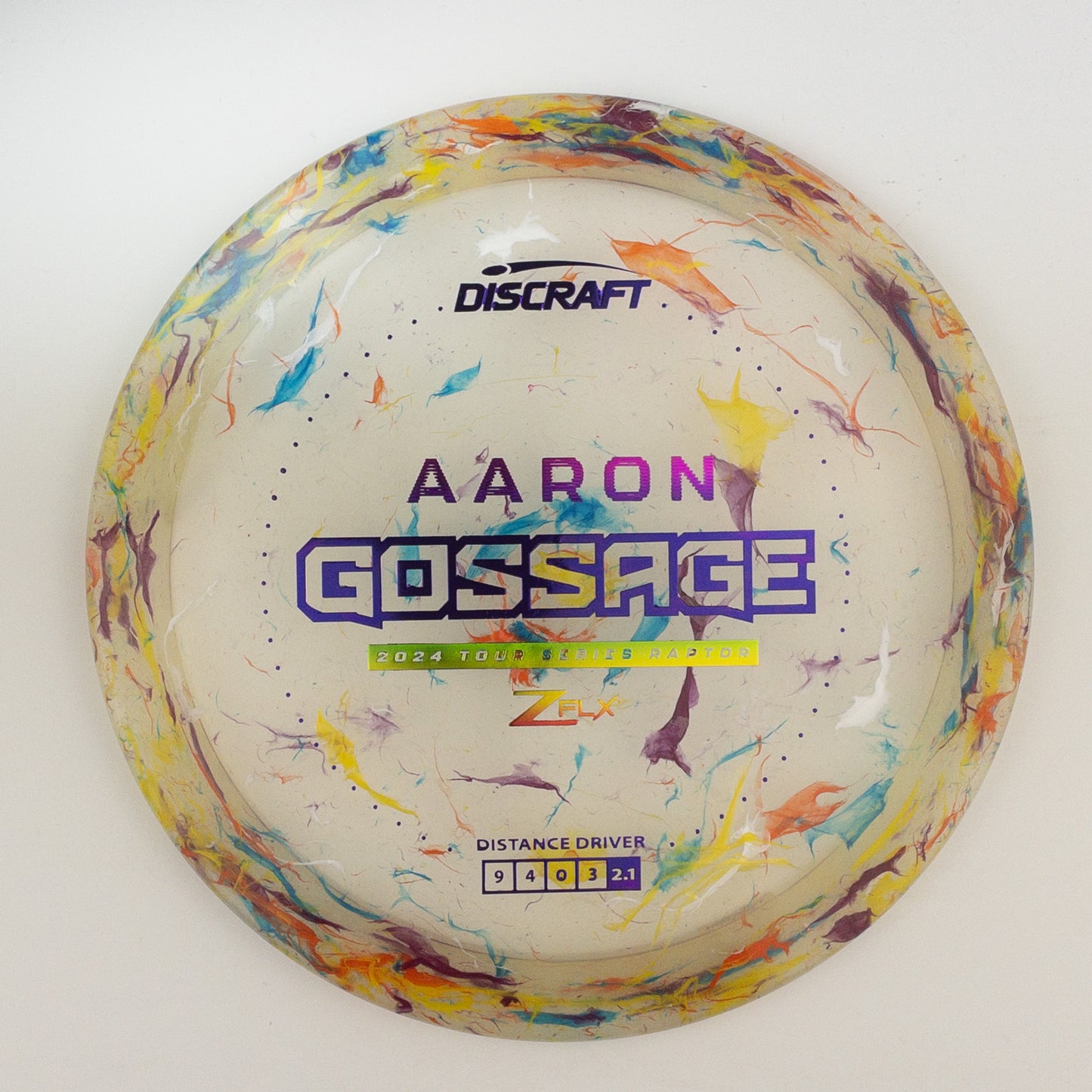 Discraft Jawbreaker Z FLX Raptor - Aaron Gossage 2024 Tour Series