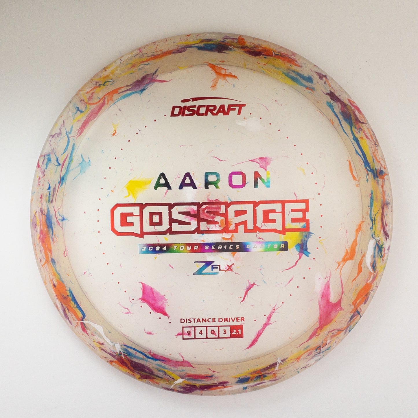 Discraft Jawbreaker Z FLX Raptor - Aaron Gossage 2024 Tour Series