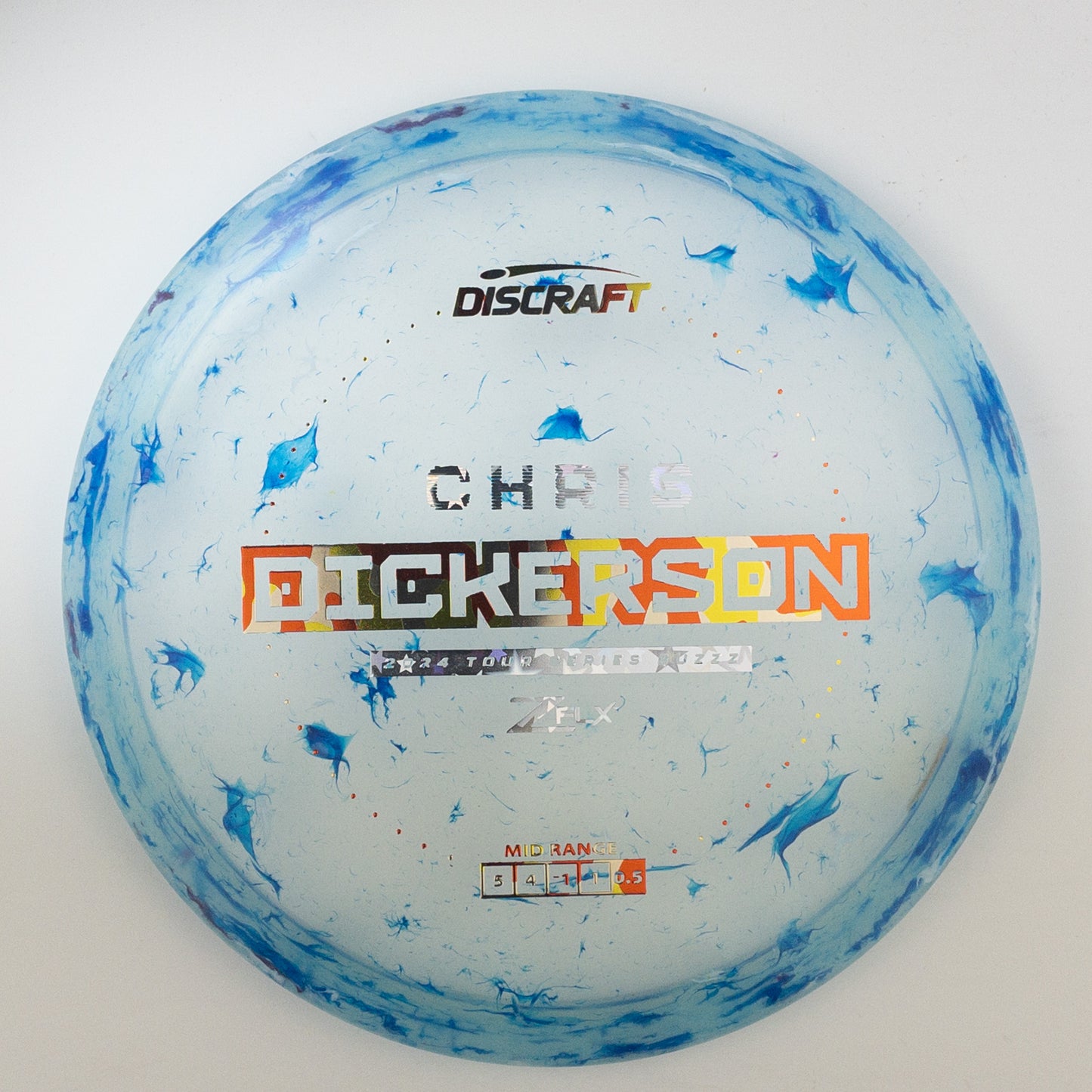 Discraft Jawbreaker Z FLX Buzzz - Chris Dickerson 2024 Tour Series