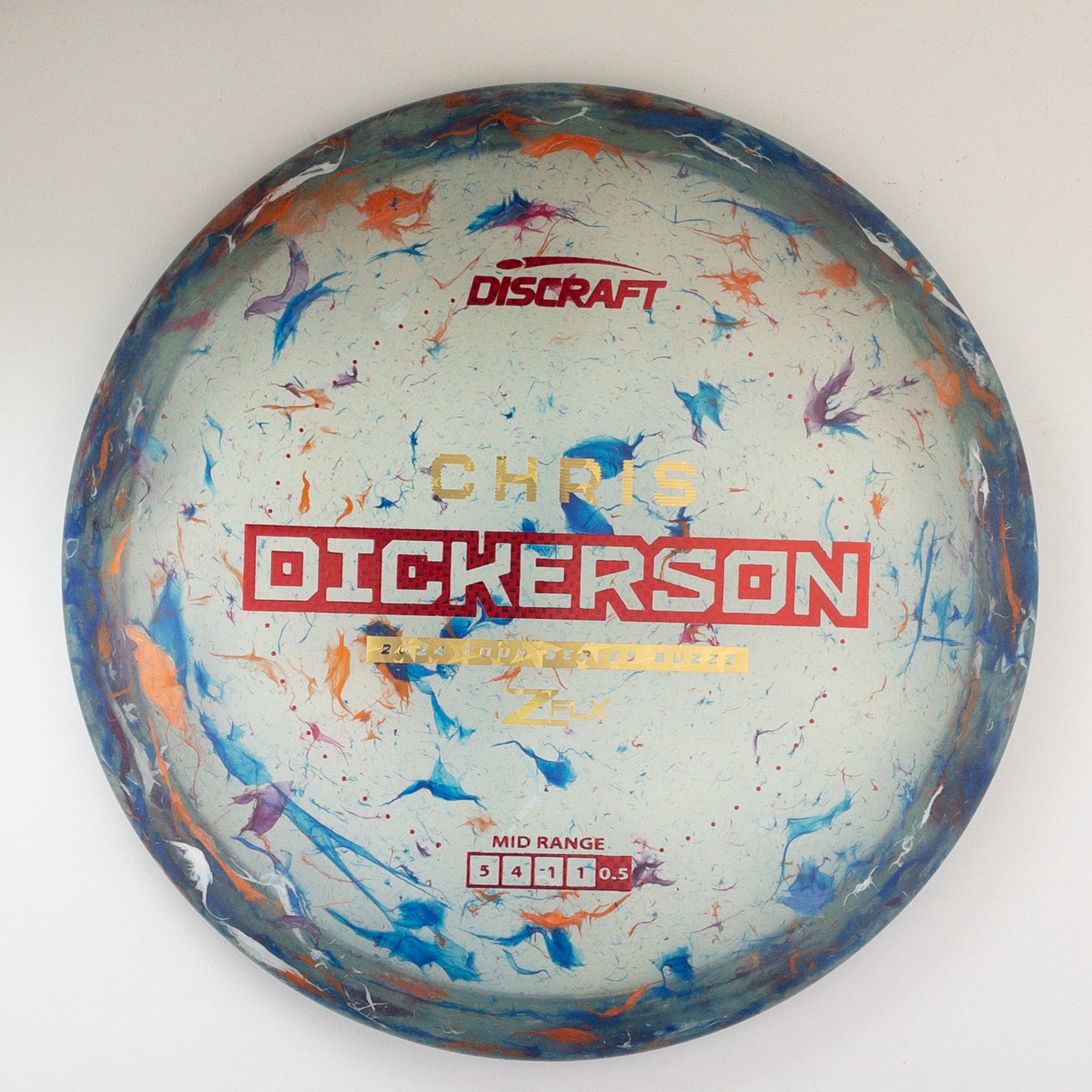 Discraft Jawbreaker Z FLX Buzzz - Chris Dickerson 2024 Tour Series
