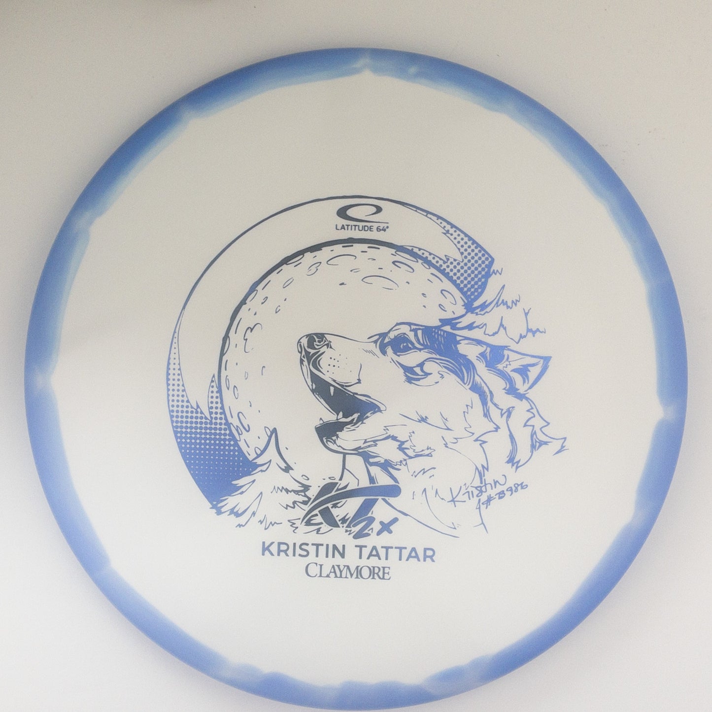 Latitude 64 Gold Orbit Claymore - Kristin Tattar 2024 Team Series