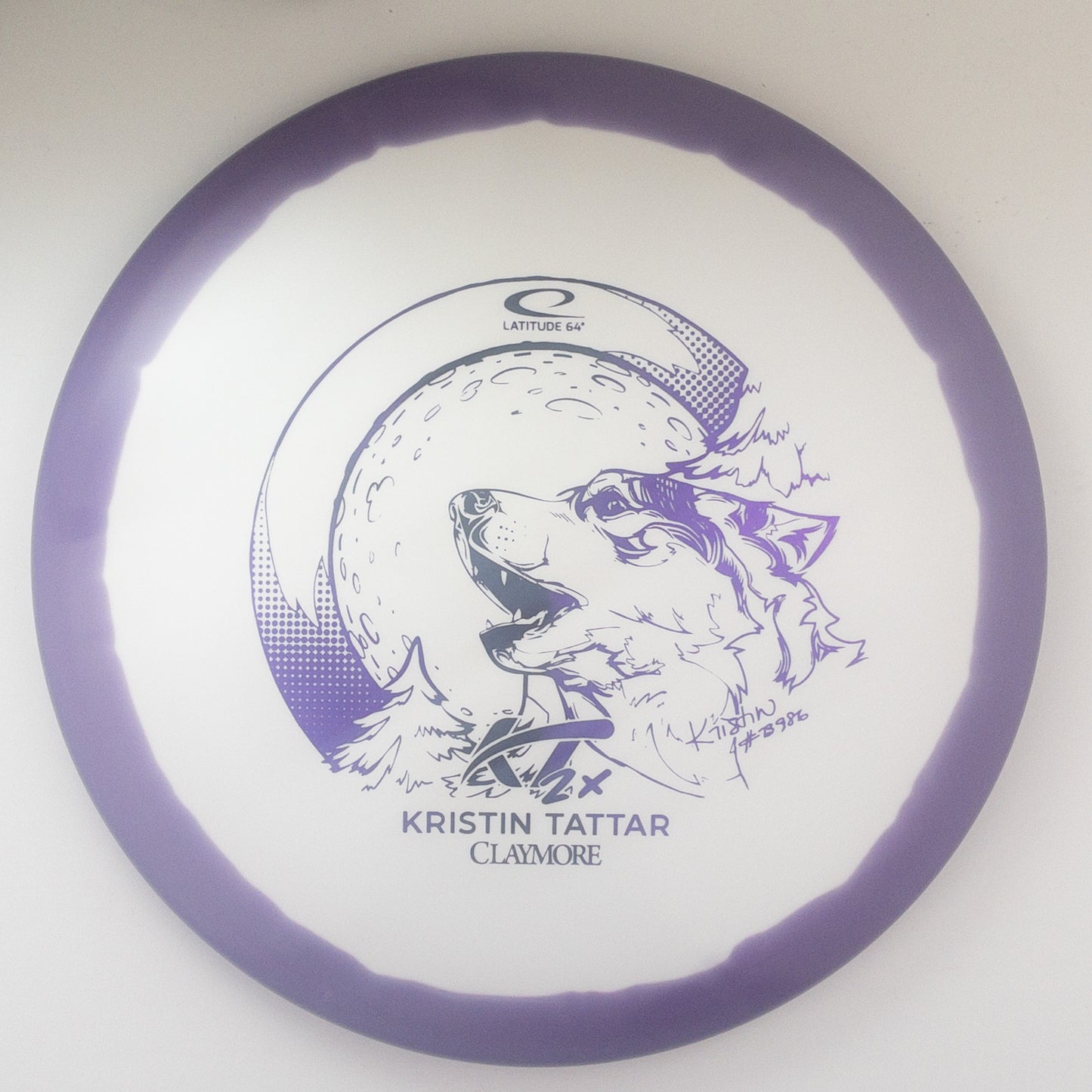 Latitude 64 Gold Orbit Claymore - Kristin Tattar 2024 Team Series