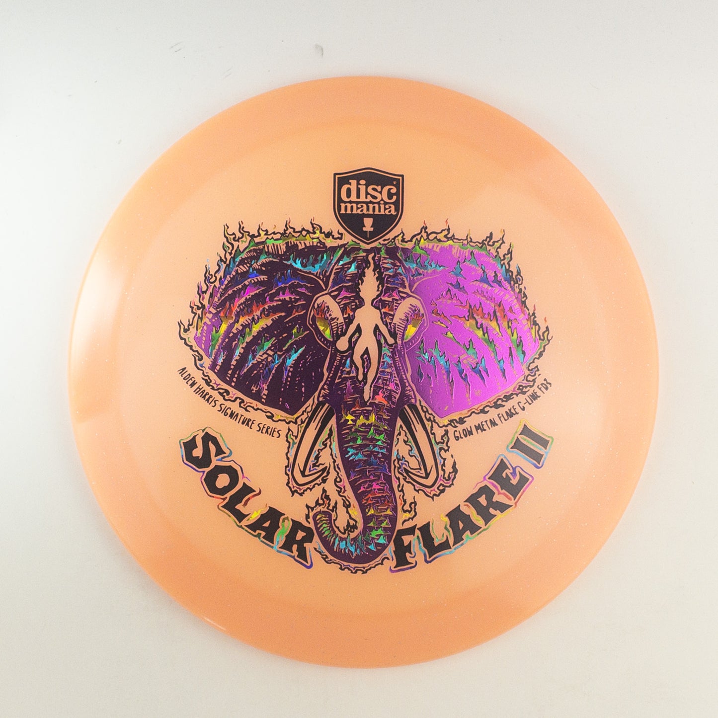 Discmania Glow Metal Flake C-Line FD3 Alden Harris "Solar Flare 2" Signature Series