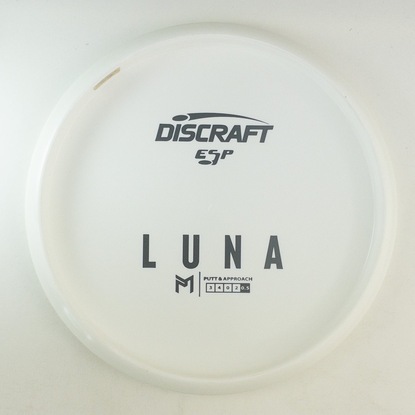 Discraft Paul McBeth ESP Luna - Blank White Bottom Stamped