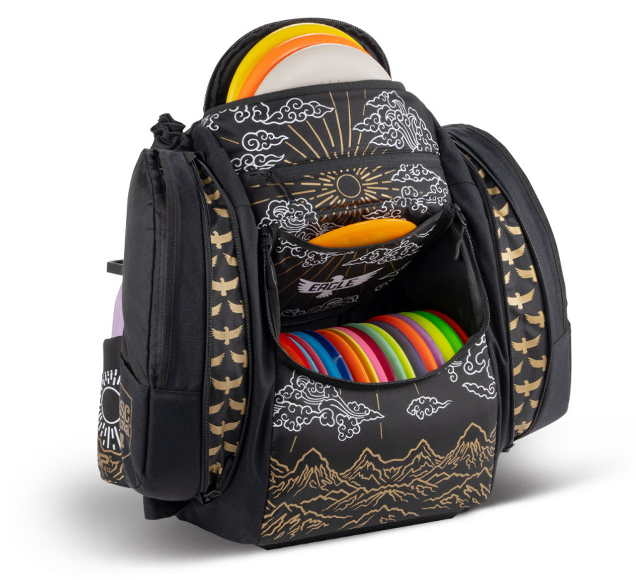 GRIPEQ AX-5 Disc Golf Bag - Eagle McMahon Signature