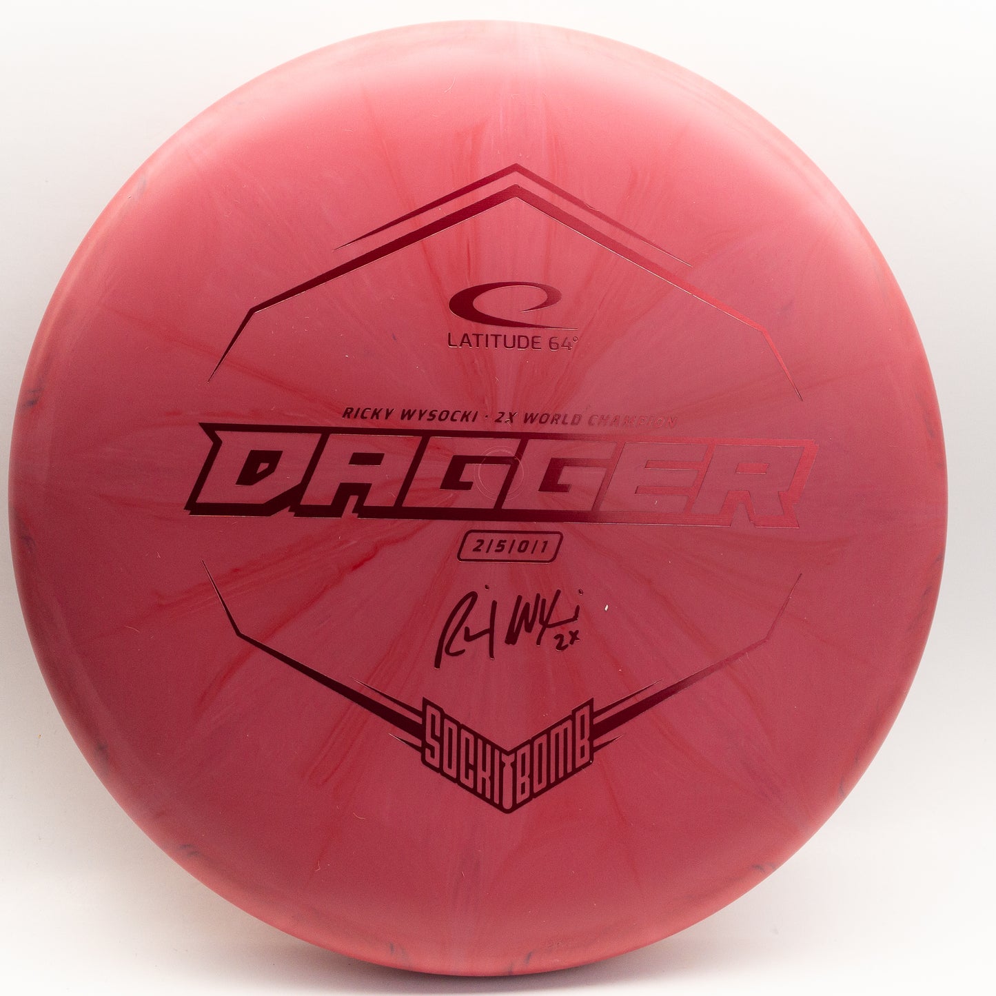 Latitude 64 Zero Hard Burst Dagger Ricky Wysocki Sockibomb Stamp