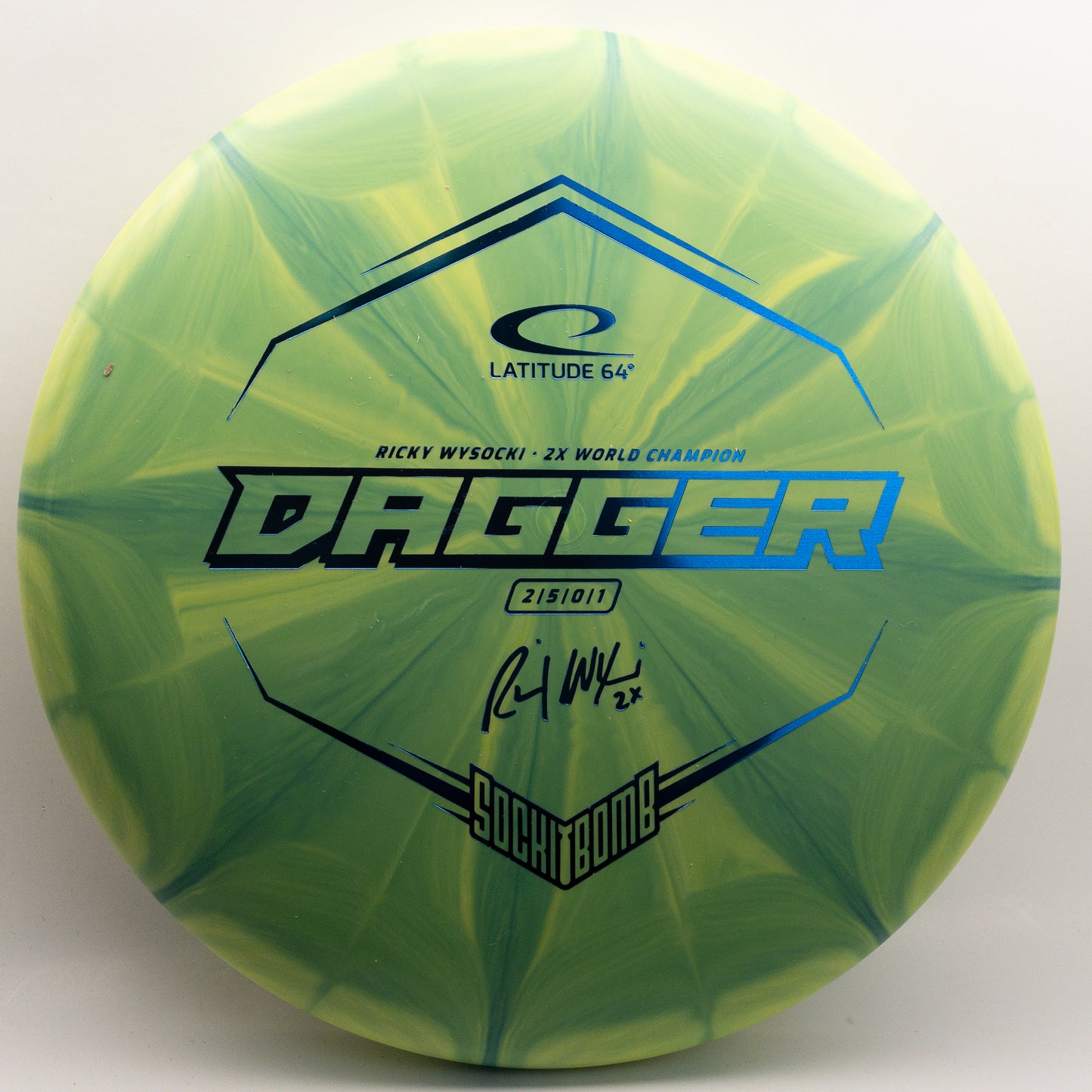 Latitude 64 Zero Hard Burst Dagger Ricky Wysocki Sockibomb Stamp