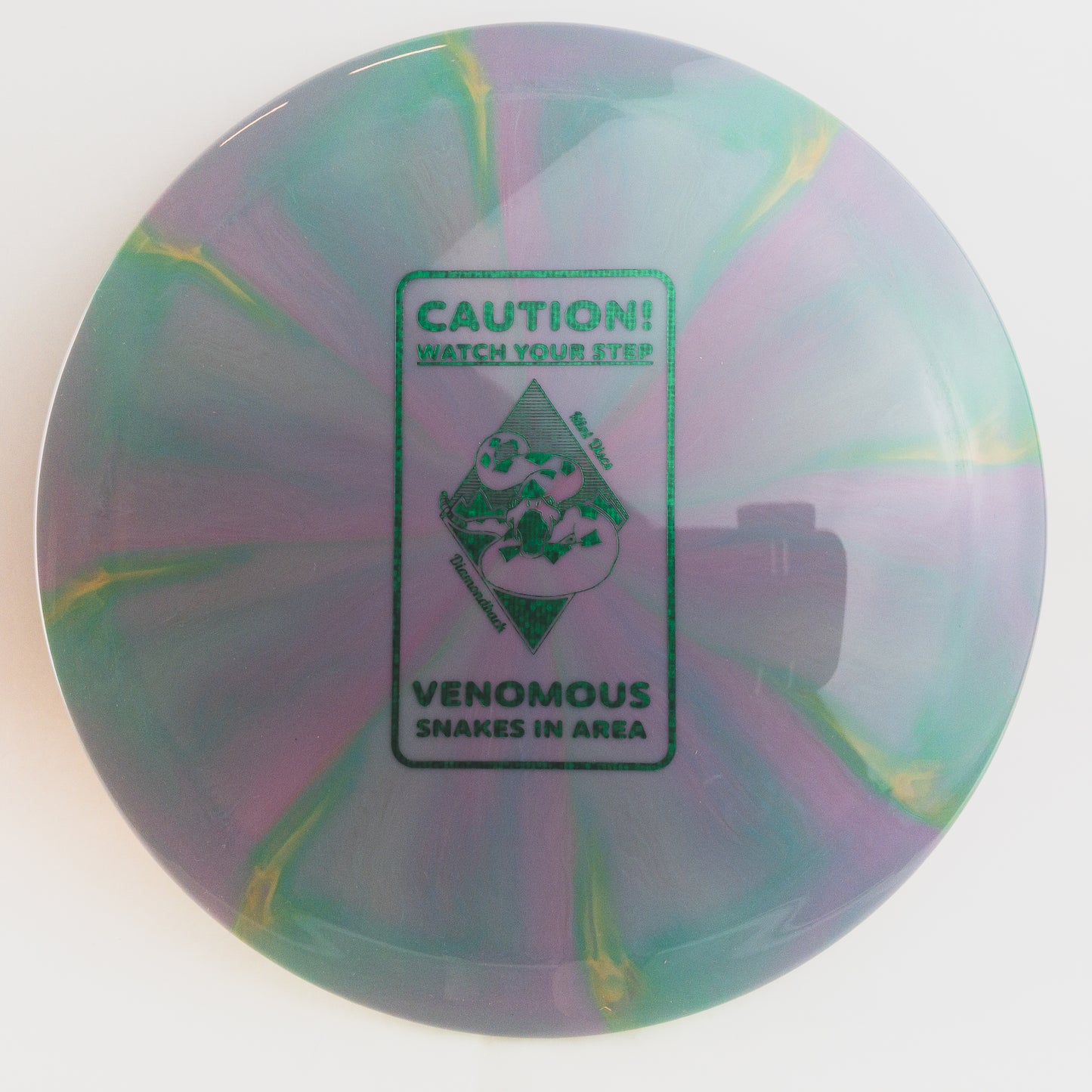 Mint Discs Swirly Apex Diamondback - Caution Stamp