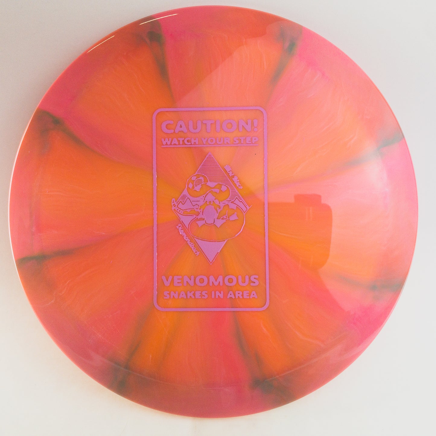 Mint Discs Swirly Apex Diamondback - Caution Stamp