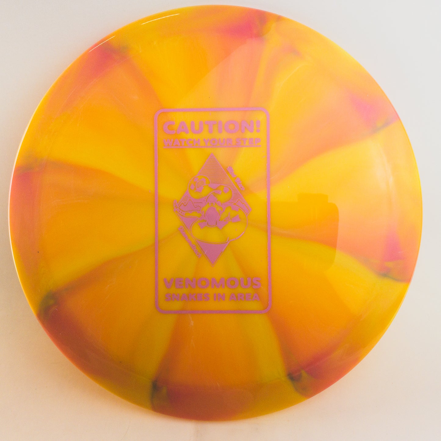 Mint Discs Swirly Apex Diamondback - Caution Stamp
