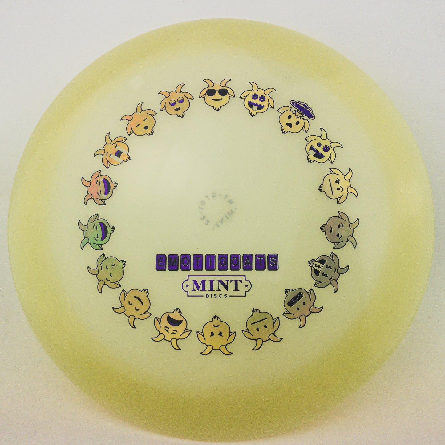 Mint Discs Nocturnal Glow Goat - Emotigoats