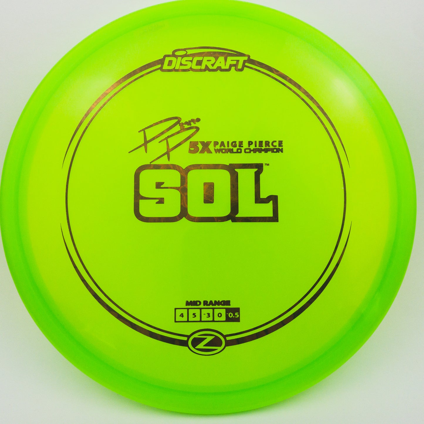 Discraft Z-Line Sol Paige Pierce Signature Series