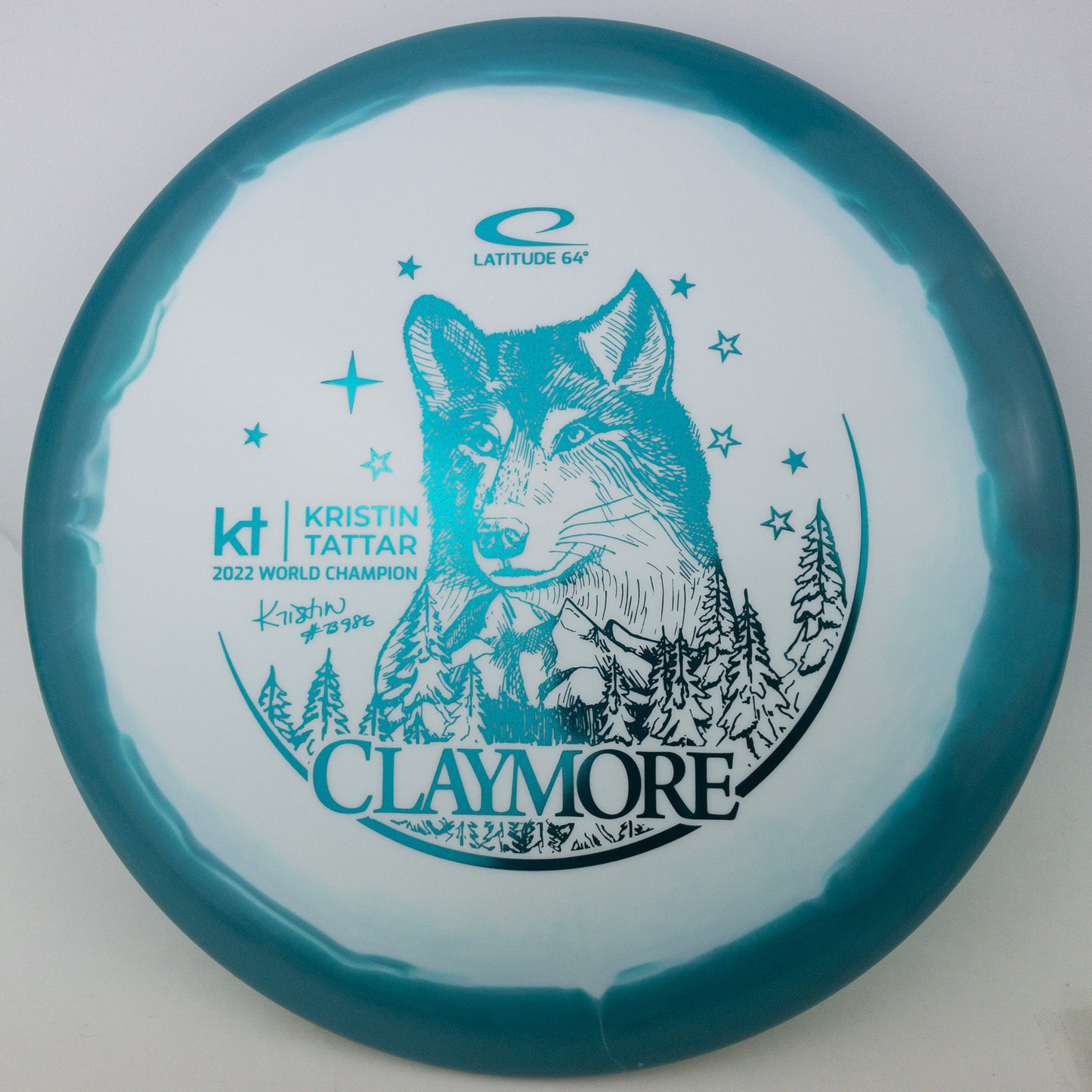 Latitude 64 Gold Orbit Claymore - Kristin Tattar World Champion