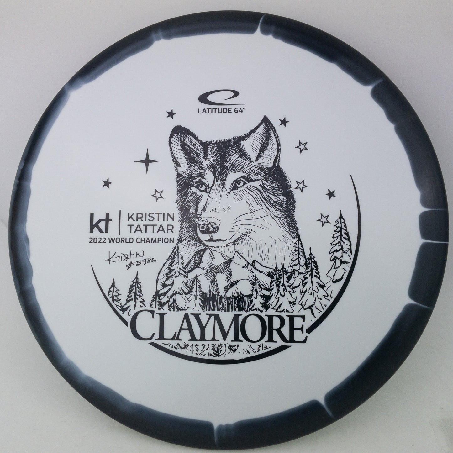 Latitude 64 Gold Orbit Claymore - Kristin Tattar World Champion