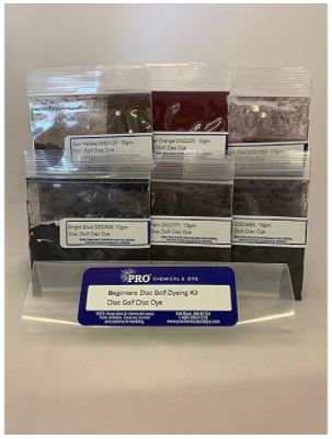 PCAD Beginners Disc Golf Dyeing Kit