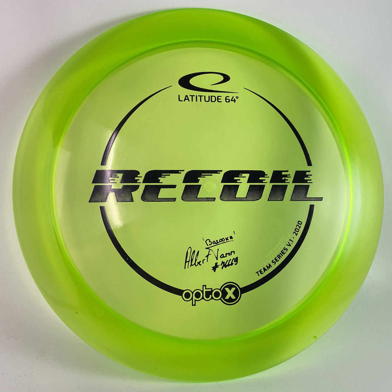 Latitude 64 OptoX Recoil Albert Tamm Team 2020 V1