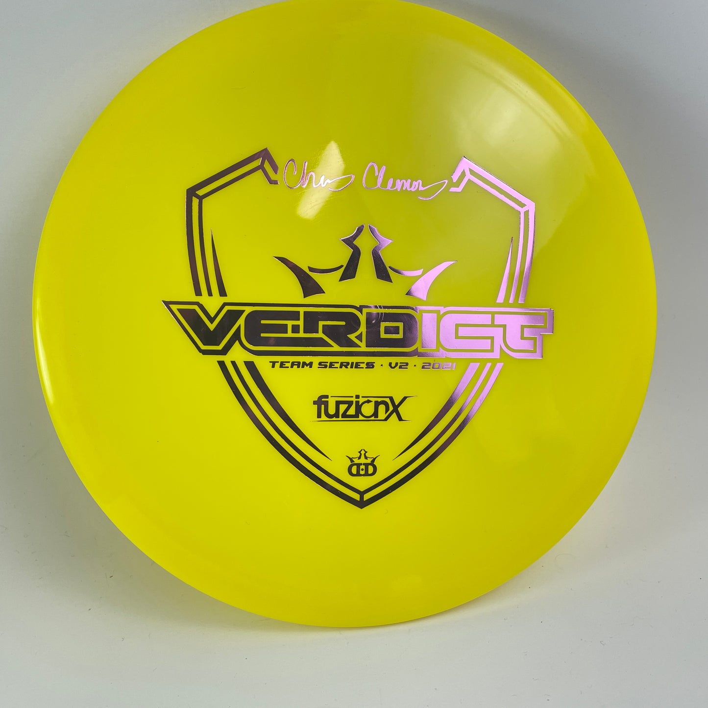 Dynamic Discs Fuzion-X Verdict Chris Clemons 2021 Team Series V2