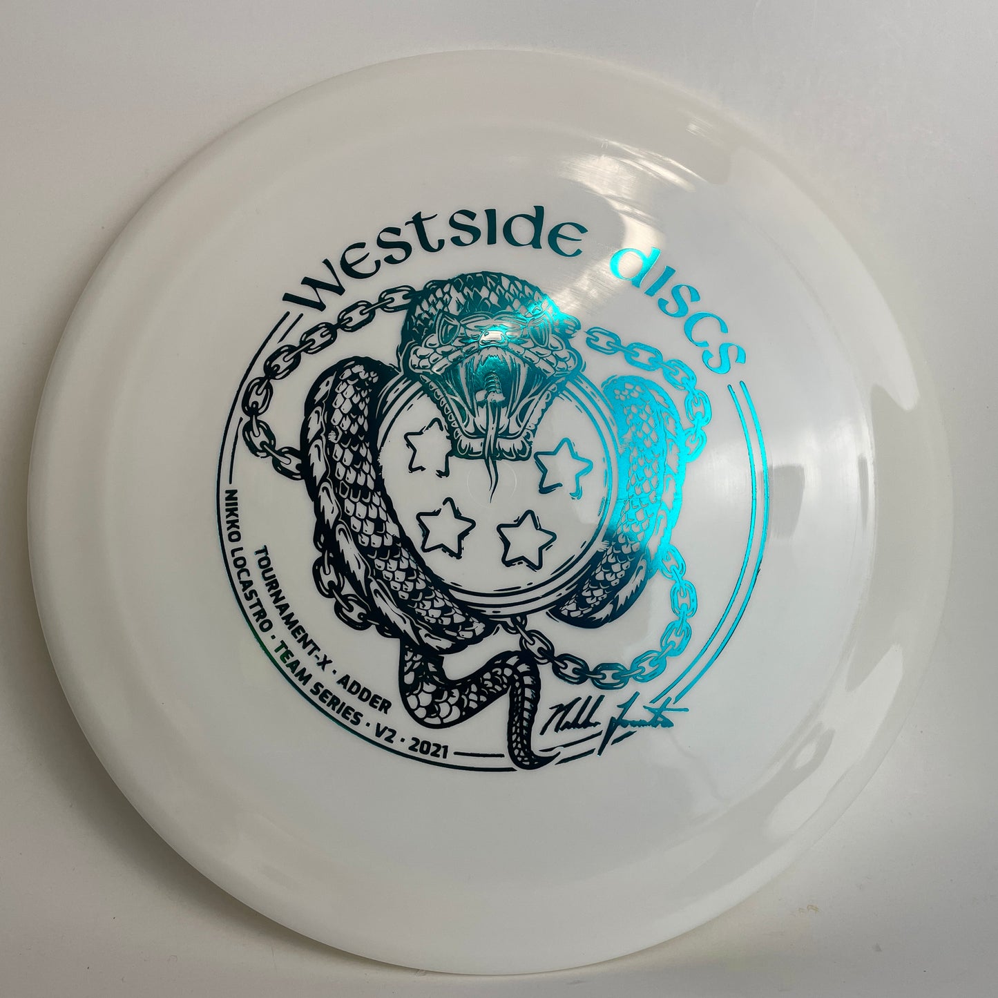 Westside Discs Tournament-X Adder Nikko Locastro 2021 Team Series V2