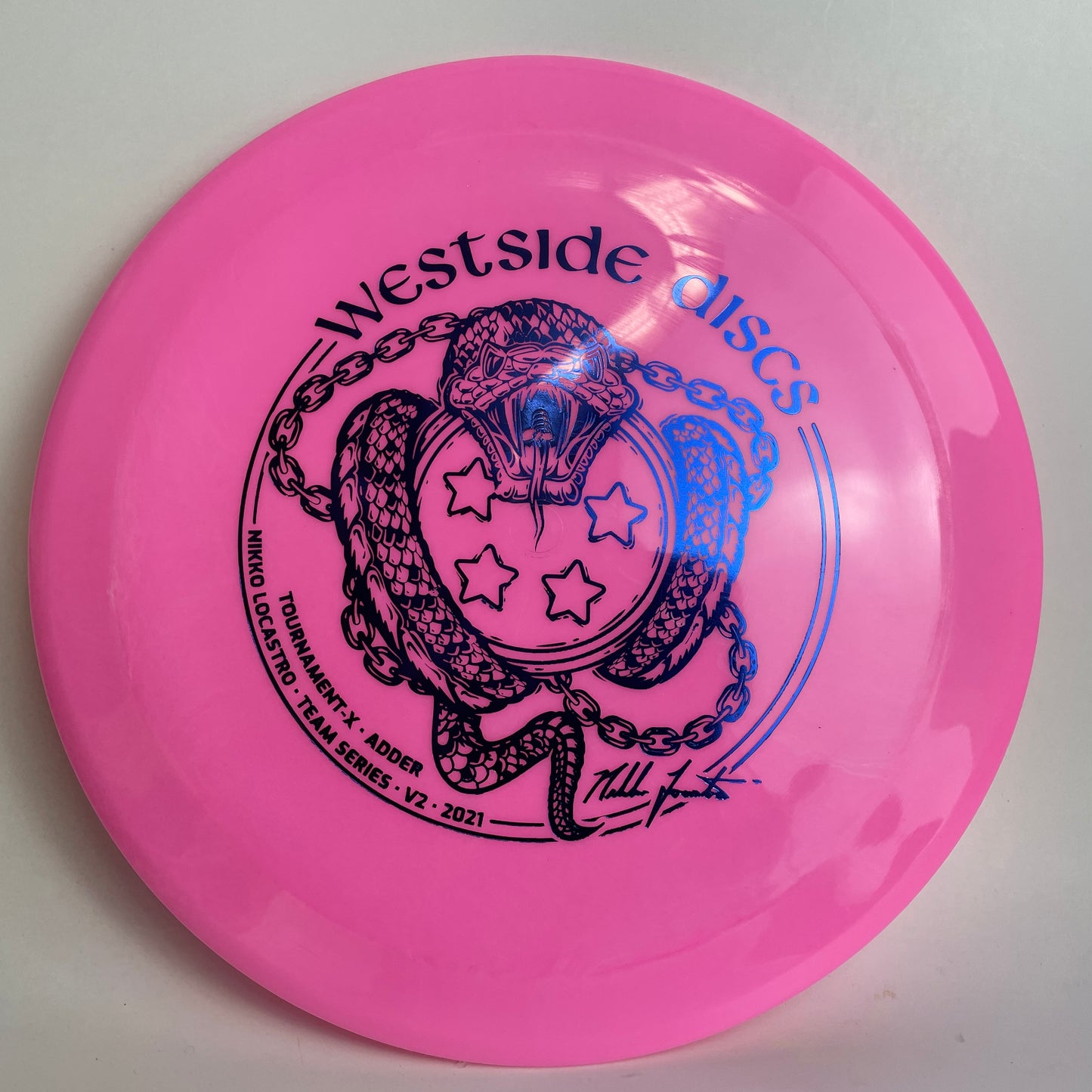 Westside Discs Tournament-X Adder Nikko Locastro 2021 Team Series V2