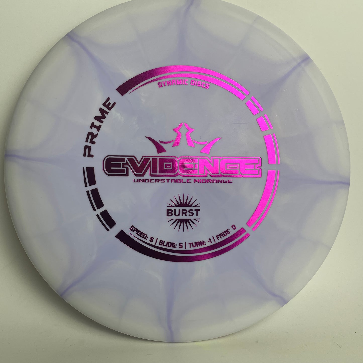 Dynamic Discs Prime Burst Evidence