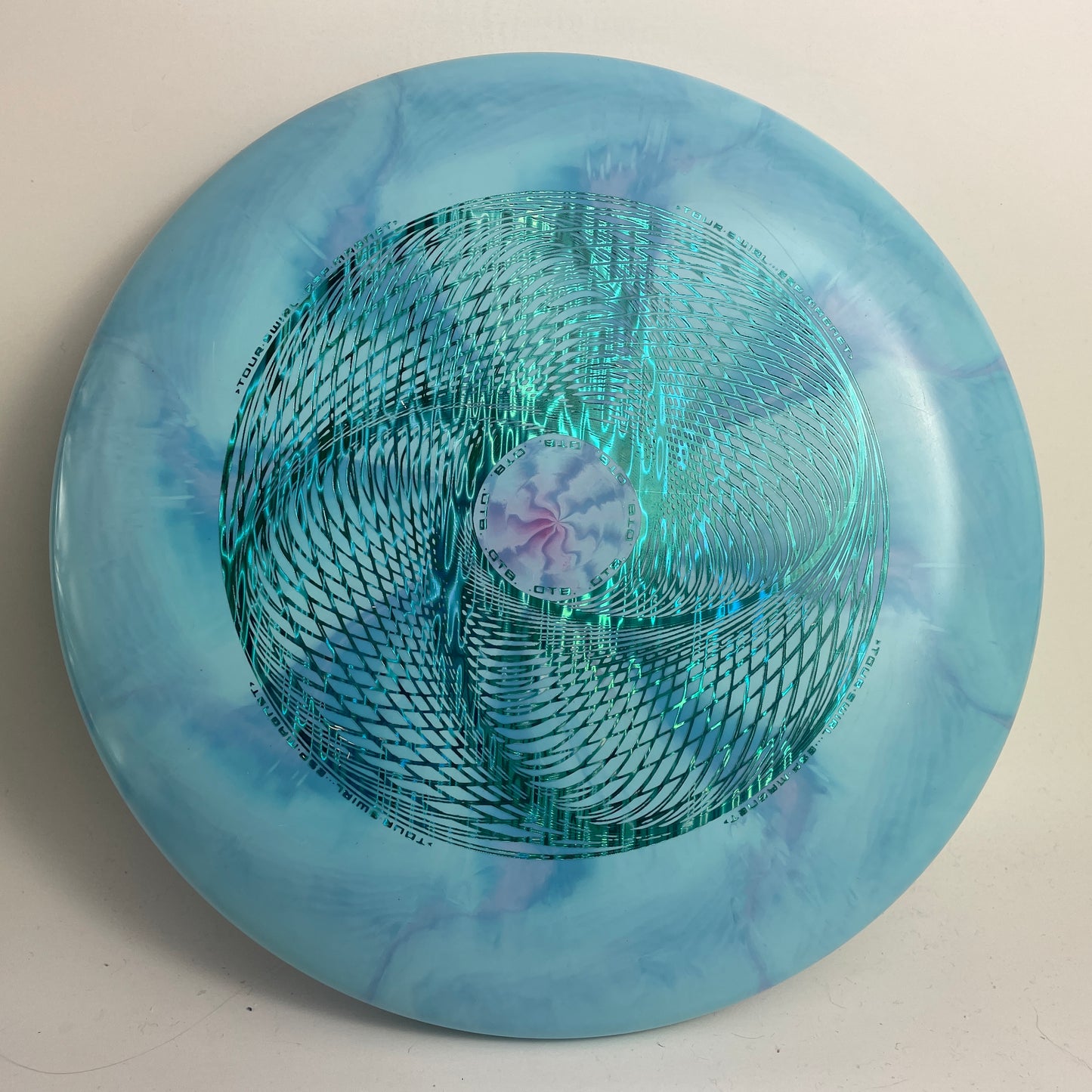 Discraft Tour Series Swirl ESP Magnet - OTB Warp Drive Stamp